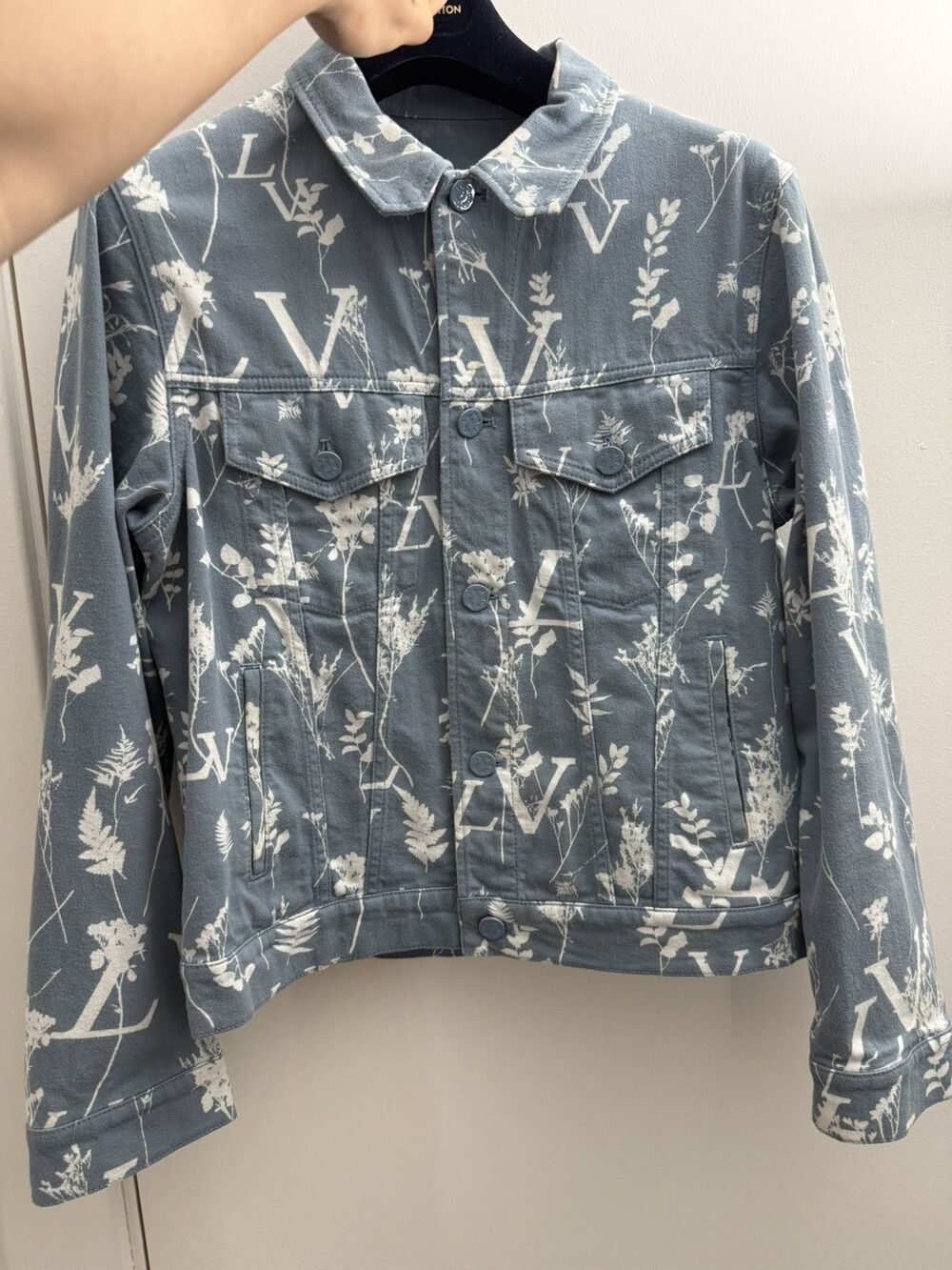 Louis Vuitton Monogram Botanical Denim Jacket